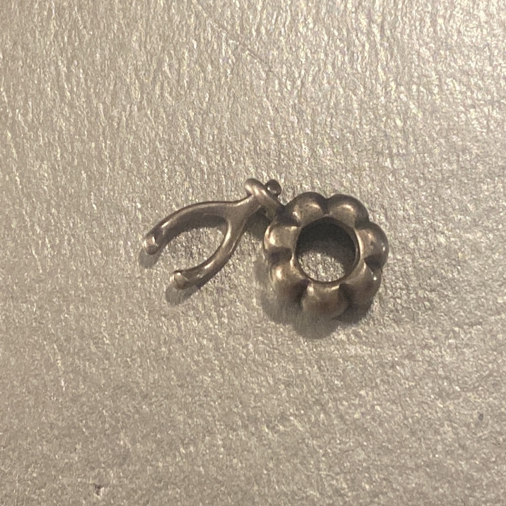 Pandora Wishbone Charm